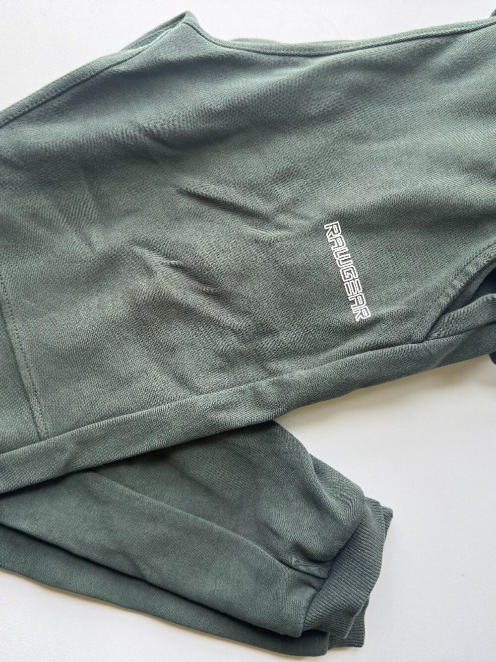 Rawgear Olive Green Joggers | Men's Large